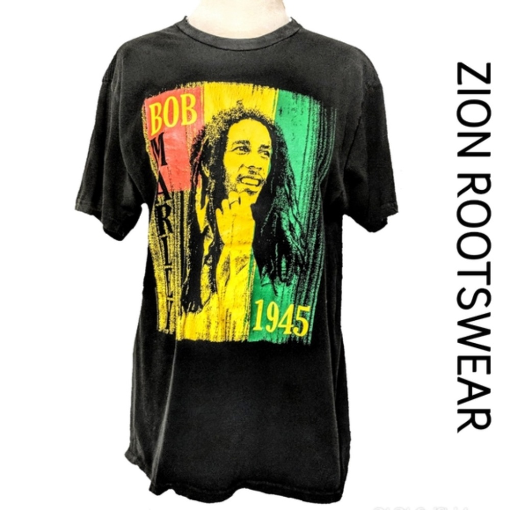 BOB MARLEY Graphic Tee (Large)